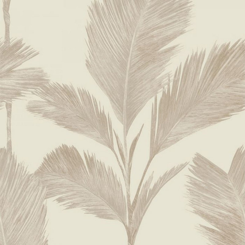 Abbaigh 10m x 53cm Matte Wallpaper Roll, Cream/Soft Gold