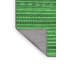 Tapis lavables à la machine à motif abstrait vert émeraude 2310-808298136