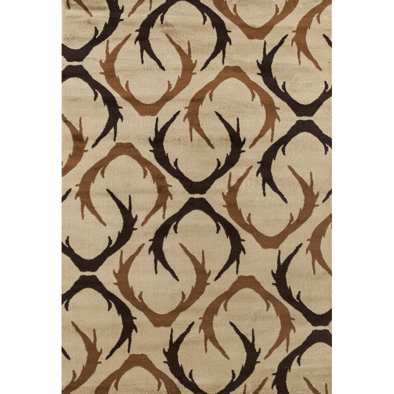 Pippen Synthetic Indoor Rug, Rectangle 7'10" x 10'6"