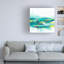 «Turquoise Cove I» sur toile-1786470551