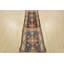 Tapis de couloir bleu nouvel âge 2 pi 7 po x 11 pi 1 po Molissa