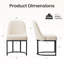Chaise de salle à manger rembourrée Modern-1074133063