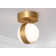 Macrae 1-Light LED Flush Ceiling Light - Acrylic Shade