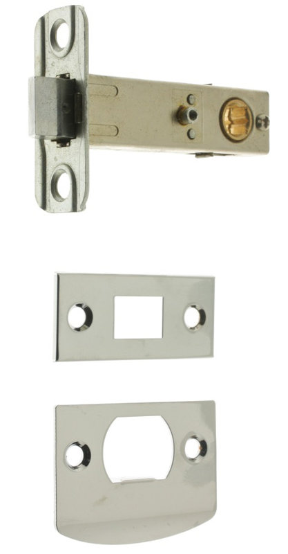 2-3/8" Backset, Polished Chrome