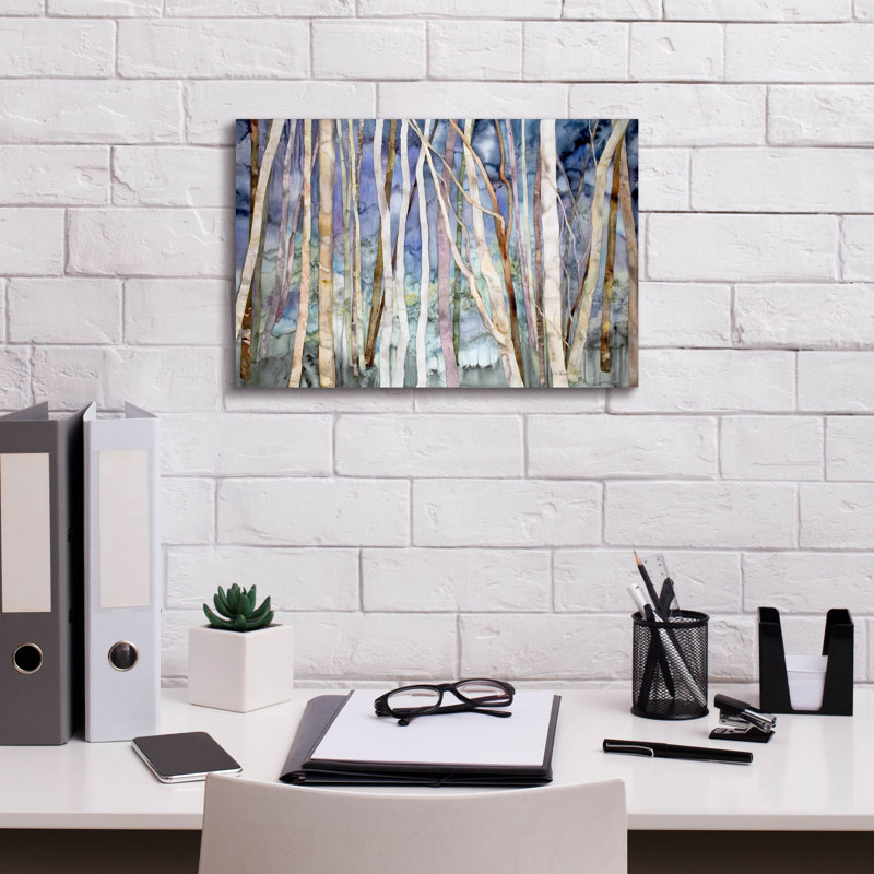 Sur toile, H 12 po x l 18 po x P 0,75 po
