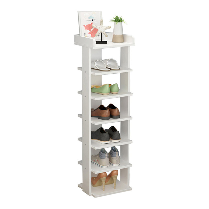 7-Tier Shoe Rack, White