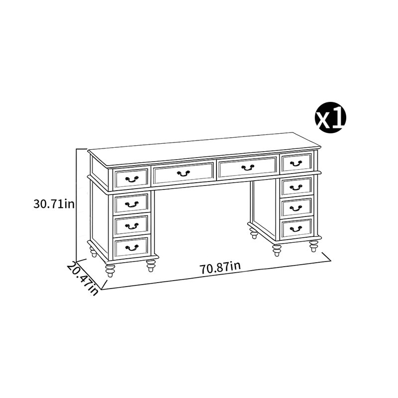Altamirano, 30.71" H x 70.87" W x 20.47" D