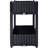 Outdoor Standing Planter - Elevated Garden Box With Drainage Black, 15.7"X15.7"X27.7" For Growing Veggies, Flowers, Herbs Raised Bed Enabled Grow A Variety Of Vegetables,-1016913652-1016913654