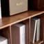Bibliothèque de rangement luxueuse de style italien