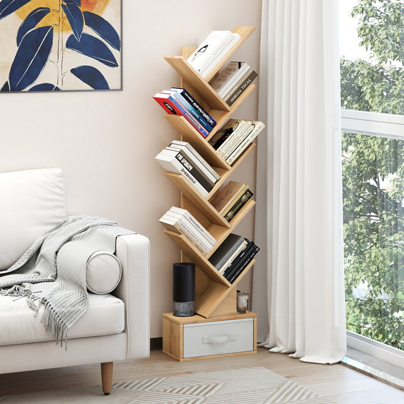 150cm H x 38cm W Geometric Bookcase