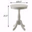 Table d'appoint avec piédestal tourné