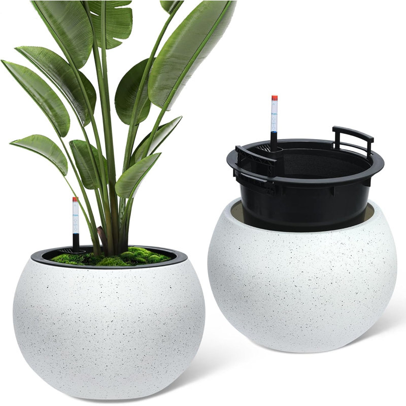 Pot Planter, White