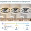 Ventilateur de plafond encastré d'intérieur avec lumière, ventilateur de plafond sans lame à DEL avec télécommande et ensemble d'éclairage inclus, idéal pour les plafonds bas-833886103