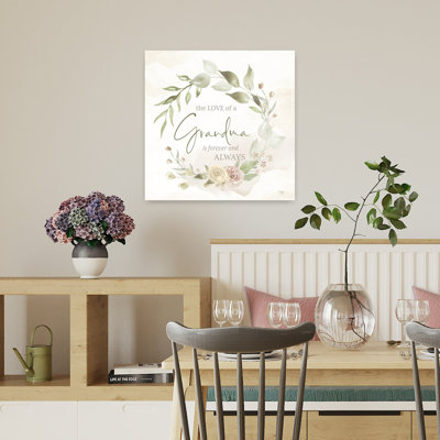 The Love Of A Grandma Contemporary Flower Art