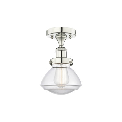 Almarosa Glass Semi Flush Mount