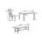 6 Pieces Dining Set
