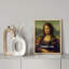 "Mona Lisa Famous Peinture Drôle Joke Da Vinci"-98299450-98299451