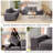 Pinederosa 88.58'' Chenille Square Arm Sofa-770371775