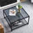 Glass Top End Table
