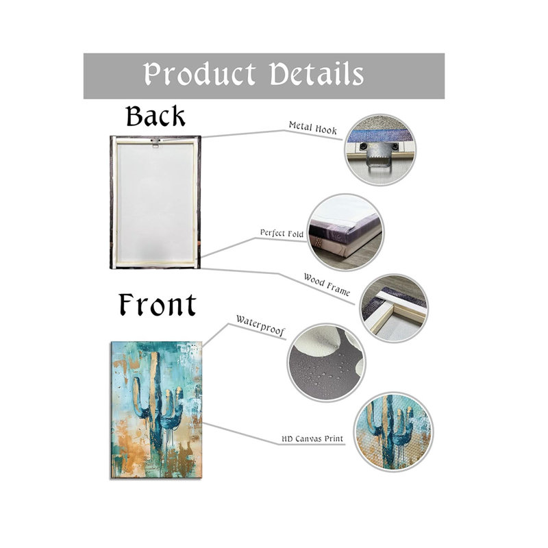 1 Piece Wrapped Canvas Wall Art