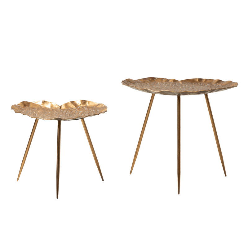 Tray Top Side Table Set