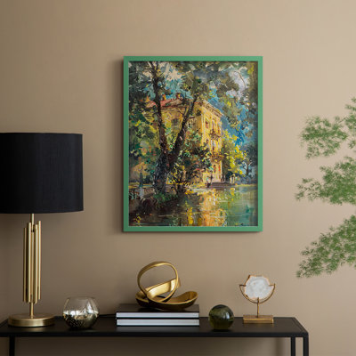 «LANDSCAPES Series CECL», reproduction encadrée - bois massif
