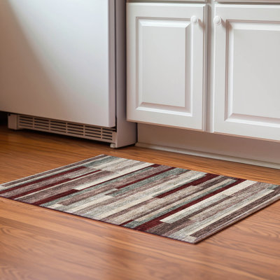 Premium Machine Washable Prisco Merlot Rug