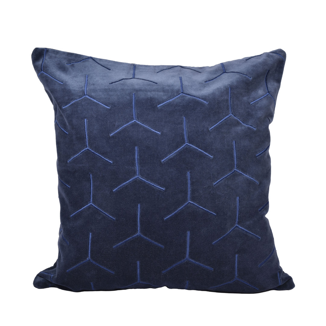 100% Cotton Throw Square Pillow Cover (Set of 2) aRDENMEAD 