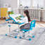 Helland Kids Rectangular Arts And Crafts Table and Chair Set-1603245540