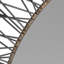 Ziggy Round Iron Mirror