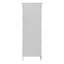 Armoire de rangement blanche pour salle de bain, armoire autoportante avec tiroirs