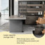 Bureau en bois massif en L 70,87 "Modern Luxury-1696671626