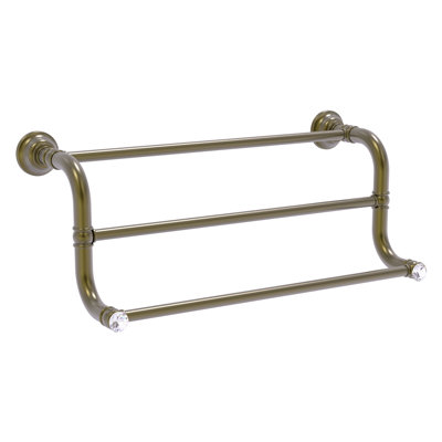 Carolina Crystal 18'' 3 Towel Bar