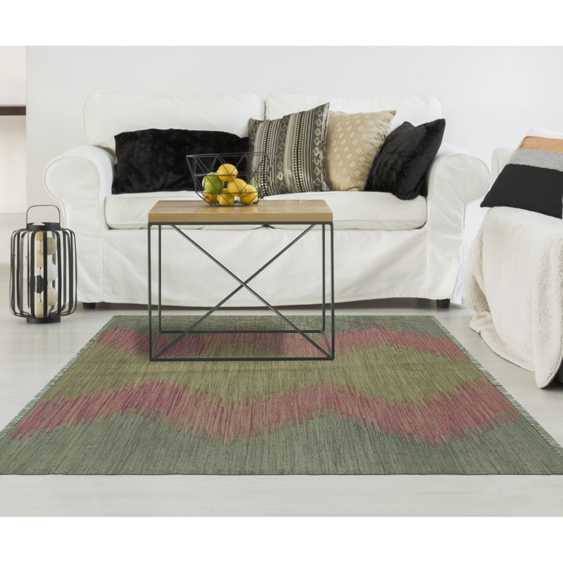 Breane Wool Geometric Indoor Rug