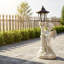 Ensemble de statue colonne ange