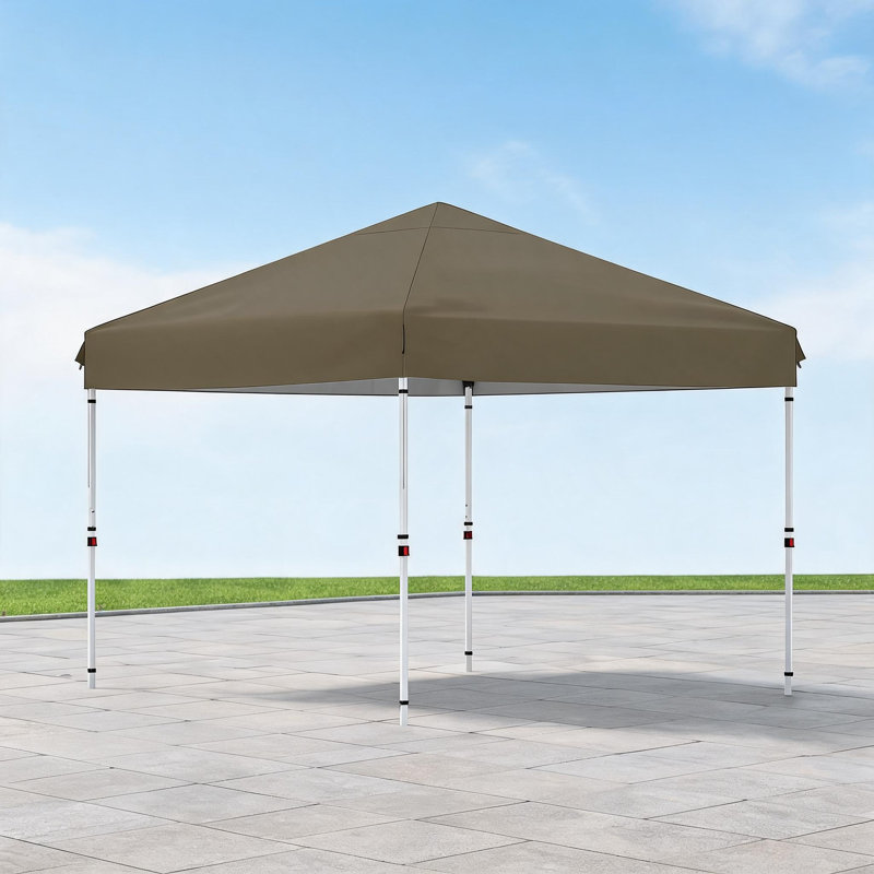 Tente à auvent escamotable 10 x 20, abri facile à monter en fer robuste avec tissu Oxford 210D, abat-jour portatif pour le camping