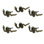 1.1" Height Snake Knobs
