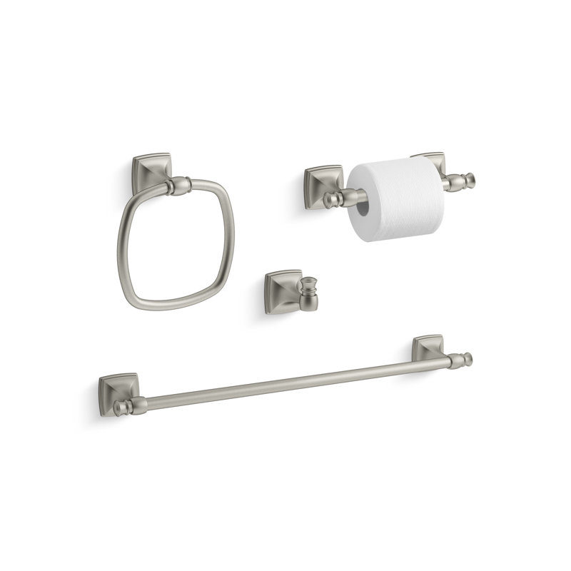 Grand Robe Hook, Vibrant Brushed Nickel