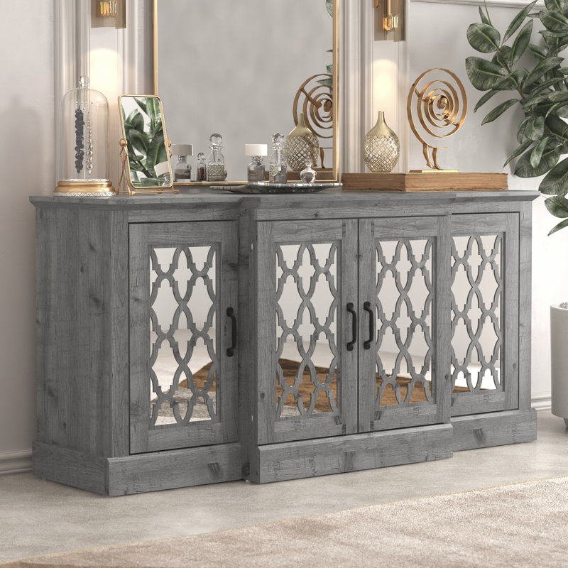 Heron Wide Accent Sideboard, Mexican Grey