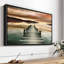 «Sunset Jetty Wall Art»-1595096432