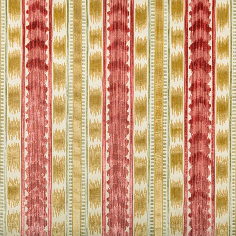 Chaumont Velvets Bayeaux Performance Fabric, Rose