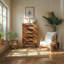 Commode 5 tiroirs Millwood Pines Linea-986929283