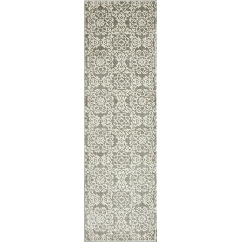 Acyee Floral Indoor Rug, Rectangle 2' x 7'