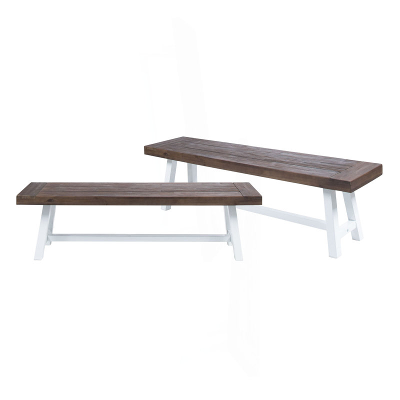 Bancs d'extérieur Carlisle (ensemble de 2)