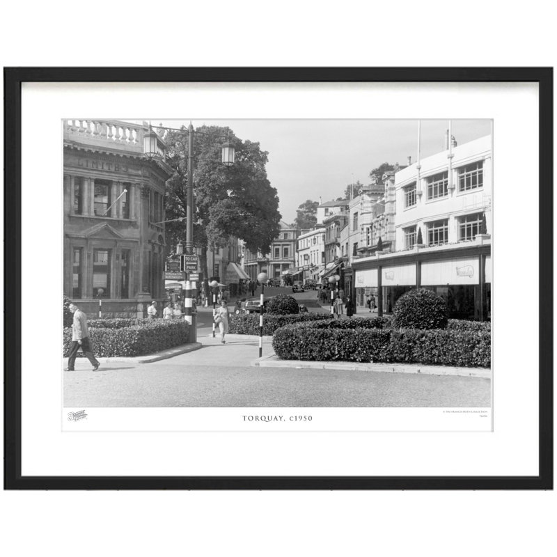 Torquay, C1950 1 Piece Single Picture Frame Wall Art, 60cm H x 80cm W x 2.3cm D
