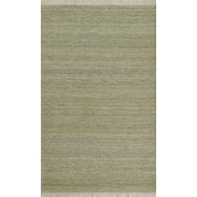 Cassandra Hand Woven Modern Indoor Outdoor Green Rug