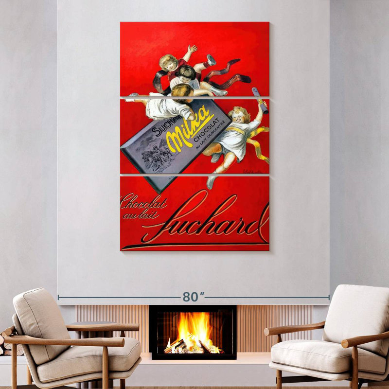 Yarlin Chocolat Suchard, 74" H x 48" W