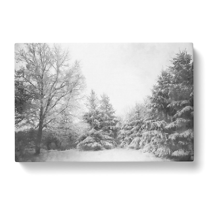 Winter Forest Vol.1 - Wrapped Canvas, 40cm H x 60cm W x 3cm D