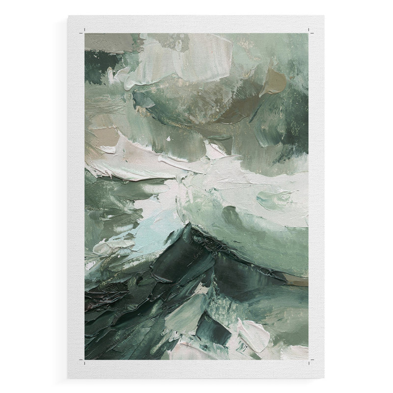 Crashing II - Impression sur toile seulement - NON-CADRE, H 60 po x l 40 po