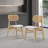 Upholstered Solid Wood Dining Chair-1793538424